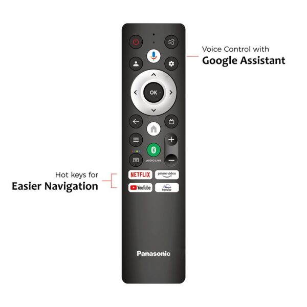 Panasonic MX Series 139 cm (55 inches) 4K Ultra HD Smart Android LED TV with Dolby Audio, Google Assistant & Alexa, Google TV (TH-55MX740DX) - Image 3