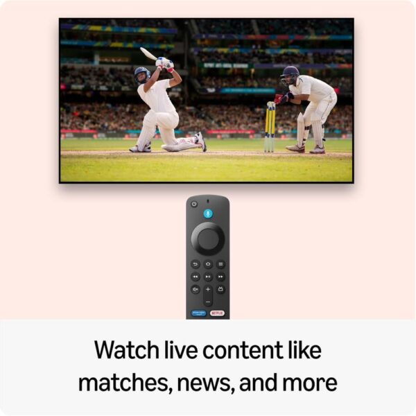 Amazon Fire TV Stick HD with Alexa Voice Remote (Dolby Encoded Audio Support, B0CQN2BHW8, Black) - Image 5