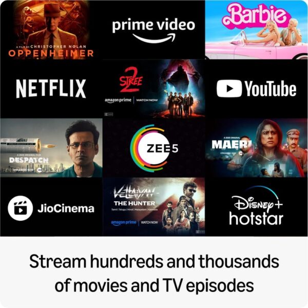 Amazon Fire TV Stick HD with Alexa Voice Remote (Dolby Encoded Audio Support, B0CQN2BHW8, Black) - Image 4