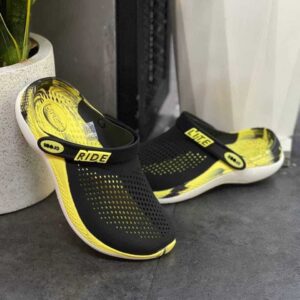 Branded Literide 360 Yellow Black Clogs