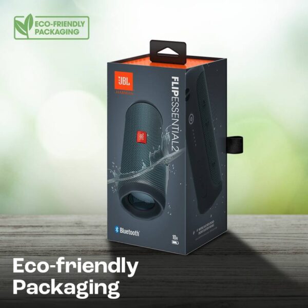 JBL Flip Essential 2, Deep Bass, 10Hrs Playtime, IPX7 Waterproof, Portable 20 W Bluetooth Speaker  (Black, Mono Channel) - Image 5